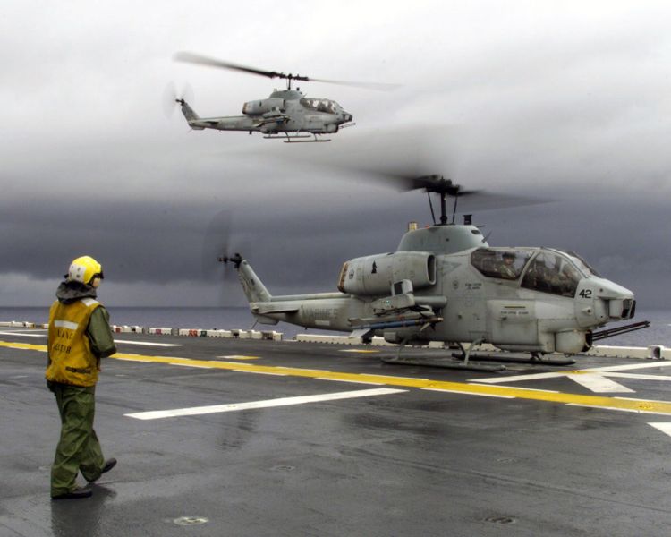 Image: U.S.M.C. AH-1W Cobra Helicopter